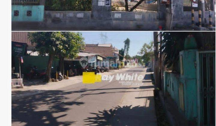 Tanah Dan Bangunan di Jalan Raya Delanggu, Klaten 1