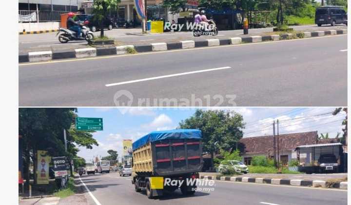 Dijual Tanah Dan Bangunan di Jalan Raya Solo Jogya di Sawit, Boyolali 1