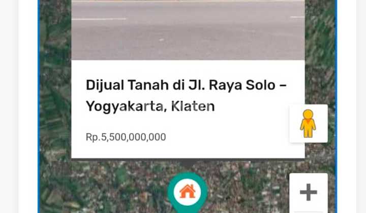 Dijual Tanah di Pinggir Jalan Solo Jogya, Klaten Depan Toyota Klaten 2