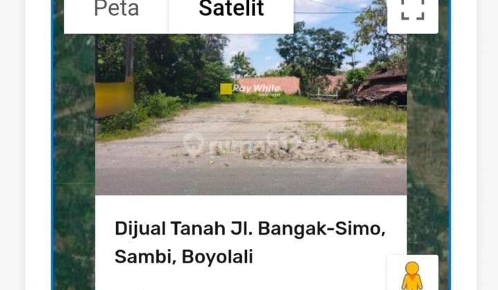 Dijual Tanah di Sambi Jalan Utama Boyolali 2