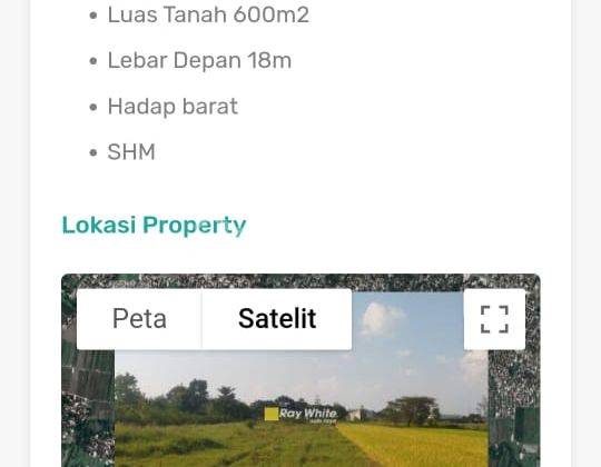 Dijual Tanah di Jalan Solo Jogya, Sanggung, Gatak, Sukoharjo 2