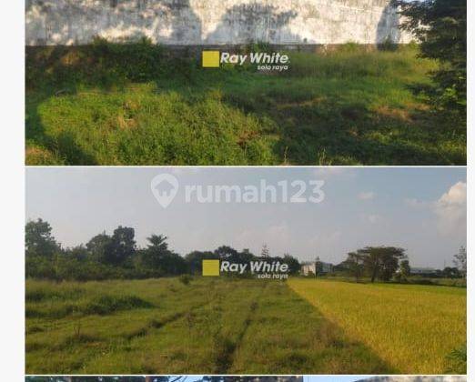 Dijual Tanah di Jalan Solo Jogya, Sanggung, Gatak, Sukoharjo 1