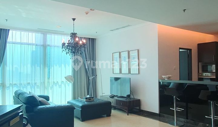 For Rent Apartment Bellagio Mansion Mega Kuningan 4 BR Beside Hotel Ritz Carlton - Private Lift Furnished Close To LRT MRT Busway One Satrio