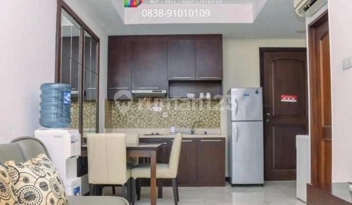 For Rent Apartment Bellagio Residence Mega Kuningan 2 BR - Renovated, Close To MRT LRT Busway One Satrio 2