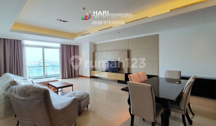 For Rent Apartment Kempinski Grand Indonesia Thamrin Sudirman 3Br - Private Lift Lux Furnished Close To MRT Busway 1