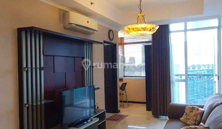 For Rent Apartment Bellagio Residence Mega Kuningan 2 BR Nice Furnished, Close To Mrt Lrt Busway 1