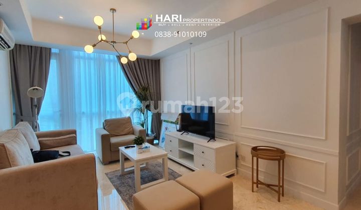 For Rent Apartment Bellagio Residence Mega Kuningan 3Br - Renovated Furnished Close To One Satrio LRT MRT Busway