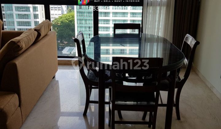 For Rent Apartment Setiabudi Residence Kuningan 2Br - Furnished Close To Setiabudi One LRT MRT Busway 2