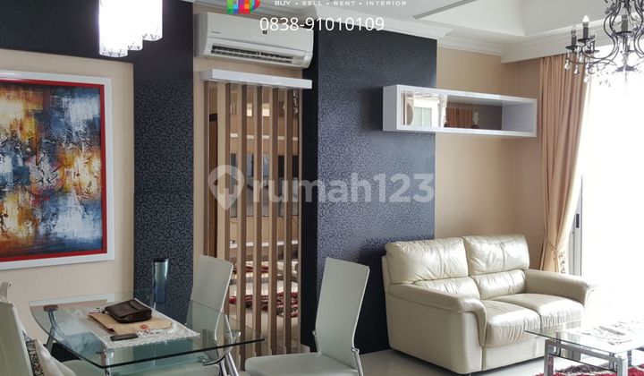 For Rent Apartment Denpasar Residence Kuningan City 2Br Size 90Sqm - Furnish Close To LRT MRT Busway