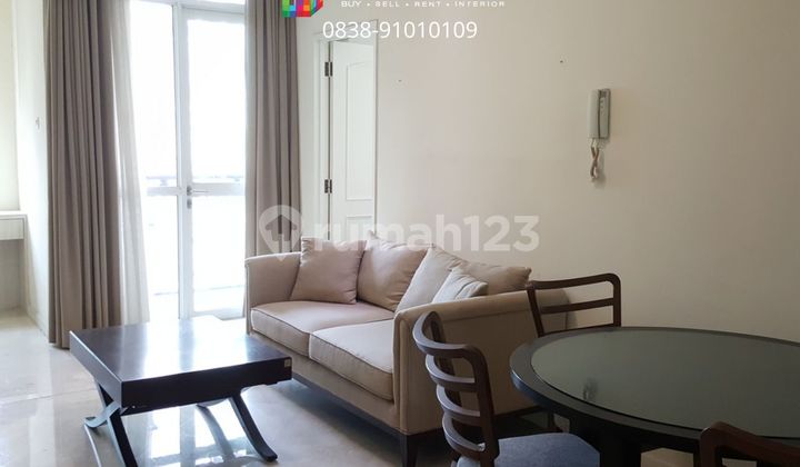 For Rent Apartment Bellagio Residence Mega Kuningan 2 BR - Furnished Close To MRT LRT Busway One Satrio