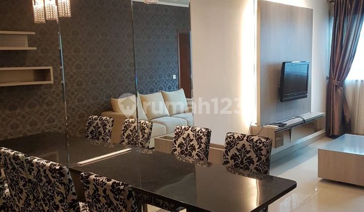 For Rent Apartment Sahid Sudirman Residence 2 BR Furnished - Close To Citywalk MRT Busway