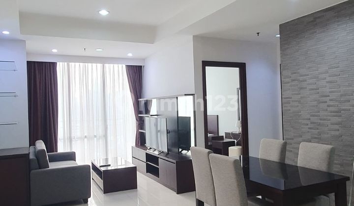 For Rent Apartment Denpasar Residence Kuningan City 2Br 94Sqm - Furnished Close To LRT MRT Busway Mall Ambassador Lotte Kokas