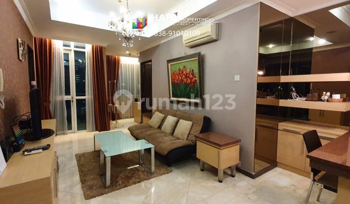 For Rent Apartment Bellagio Residence Mega Kuningan 2Br - Renovated Furnished Close To LRT MRT Busway One Satrio 1