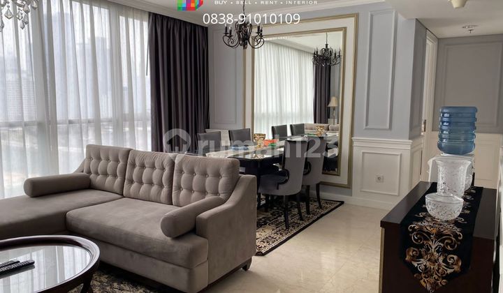 For Rent Apartment Ciputra Wolrd 2 Kuningan Tower Residence 2Br 1 Study Room - Lux Furnished Close To MRT LRT Busway