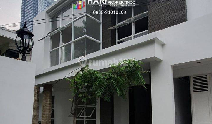 For Rent New House At Denpasar Mega Kuningan 5BR Swimming Pool Furnished Close To Lrt Mrt Busway Strategic Area 1