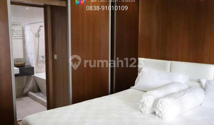 Dijual Cepat Apartemen Sahid Sudirman Residence 2 BR Furnished - Jalan Kaki ke Citywalk MRT Busway 2