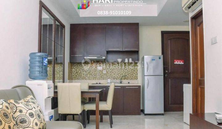 For Rent Apartment Bellagio Residence Mega Kuningan 2 BR Renovated, Close To Mrt Lrt Busway 2