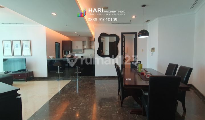 For Sale Bellagio Mansion Mega Kuningan Apartment 4 BR Next to Ritz Carlton Hotel - Private Elevator Furnished Near LRT MRT Busway One Satrio 2