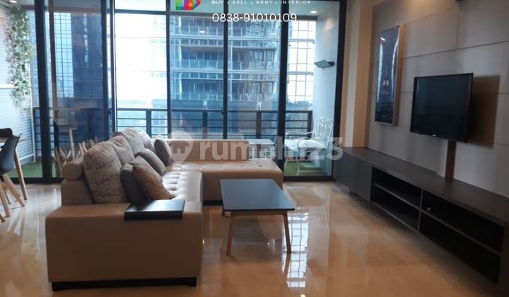 For Rent Apartment District 8 Senopati Sudirman Scbd Ashta Mall 3Br - Furnished Close To MRT Busway Grand Lucky