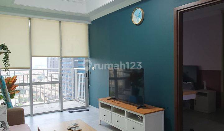 Dijual Murah Apartemen Denpasar Residence Kuningan City 1BR Furnish Dekat Ke Lrt Mrt Busway Ambasador Lotte Kokas Bisa Kpa Bank 2