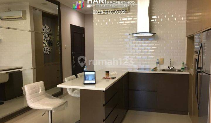 For Rent Apartment Belleza Permata Hijau 1BR Furnished, Close To Senayan City Binus Railway Station Palmerah Busway 1