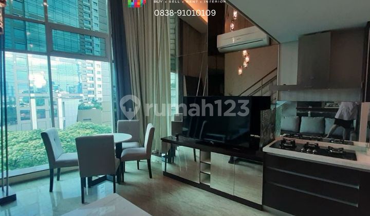 For Rent Apartment Bellagio Mansion Mega Kuningan 2Br Beside Ritz Carlton - Type Loft / Duplex Furnished Close To One Satrio LRT MRT Busway 2