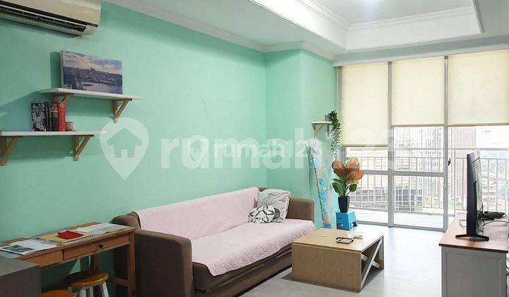 Murah Apartemen Denpasar Residence Kuningan City 1BR Furnish Dekat Ke Lrt Mrt Busway Ambasador Lotte Kokas Bisa Kpa Bank 1