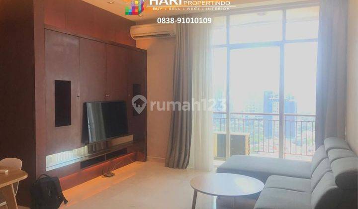 For Rent Apartment Senayan Residence 3BR Private Lift, Close To Senayan City Railway Station Palmerah MRT Busway 1