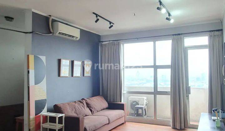 Dijual Murah Apartemen Casablanca Mansion 2 BR Luas 76.5sqm Furnish, Murah, Samping Mall Kokas , Dekat Lrt Busway 1