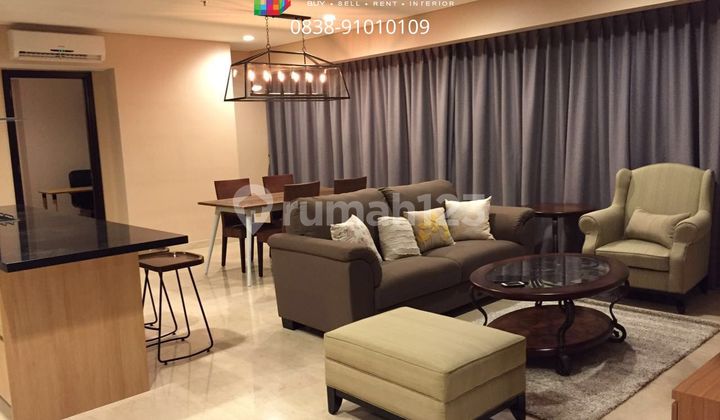 For Rent Apartment Setiabudi Sky Garden Kuningan 3Br - Furnished Close To LRT MRT Busway 2