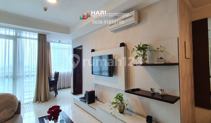 For Rent Apartment Bellagio Residence Mega Kuningan 2 BR - Furnished Close To MRT LRT Busway One Satrio