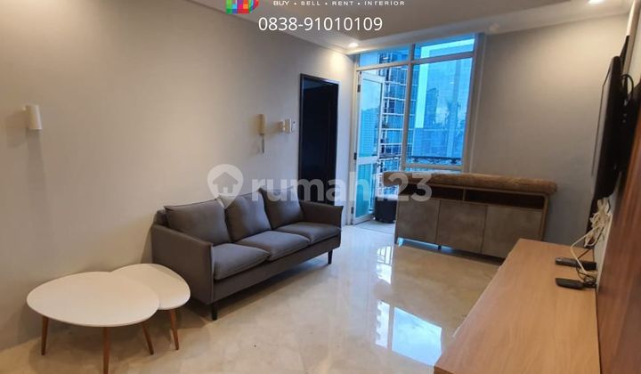For Rent Apartment Bellagio Residence Mega Kuningan 2 BR - Full Renovation Close To MRT LRT Busway One Satrio 2
