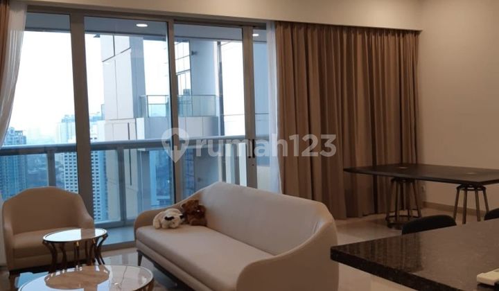 For Rent Apartment Anandamaya Residence Sudirman Menara Astra 2Br - Lux Furnished Close To MRT Busway 1