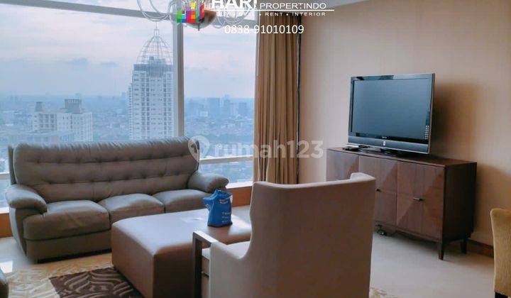 For Rent Apartment Kempinski Grand Indonesia Thamrin Sudirman 2BR Semi Private Lift Lux Furnished Close To Mrt Busway 1