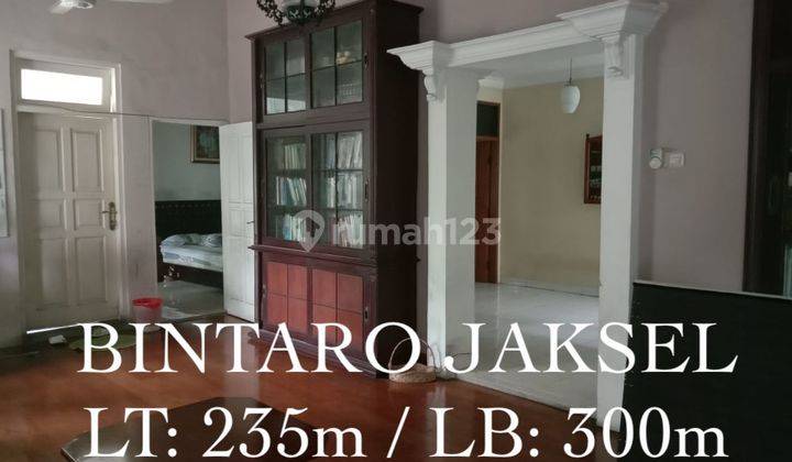 Jual Rumah Tinggal Usaha di Bintaro Jaksel 1