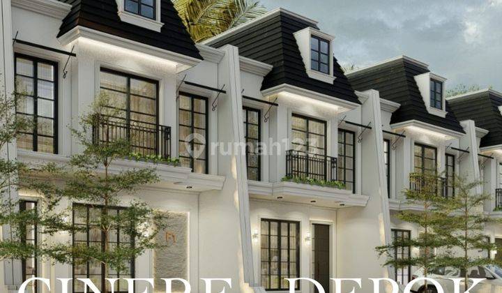 Rumah Cluster di Cinere, Investasi Sangat Bagus. 1