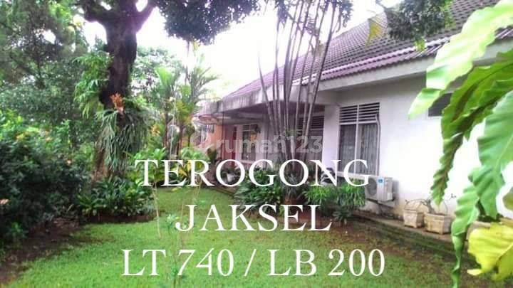 Rumah Asri Tenang di Terogong Jaksel 1