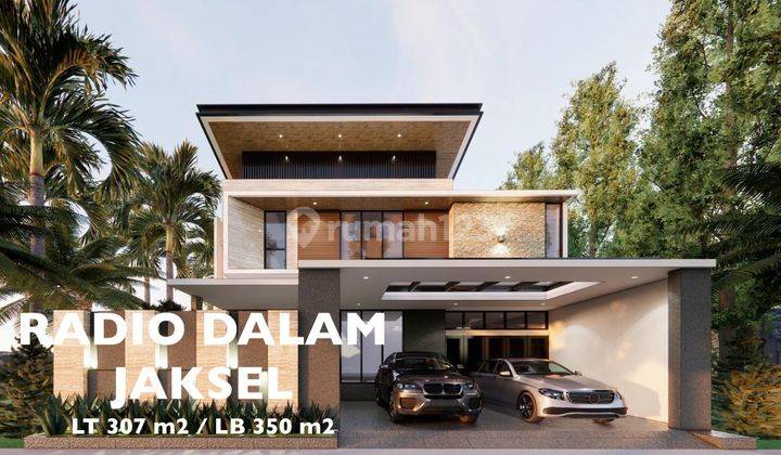 Rumah 2 Lantai Baru SHM di Area Radio Dalam, Jakarta Selatan 1