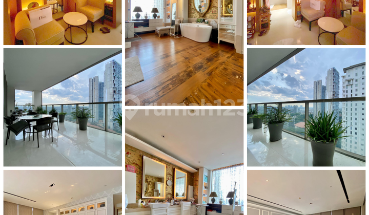 Apartment 3 BR Bagus Furnished DHARMAWANGSA - Keb Baru JAKSEL