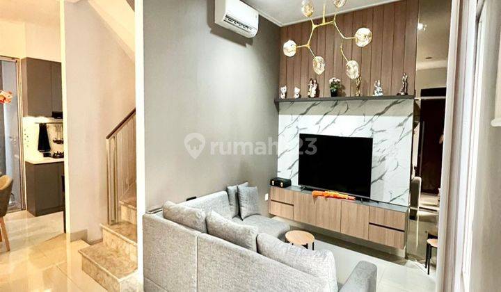 DIJUAL RUMAH GOLF ISLAND PIK FULL FURNISH DESIGN INTERIOR  1