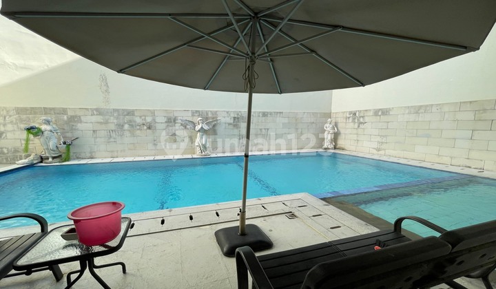 FOR SALE PIK1 HOUSE IN PINISI INDAH CLUSTER WITH SWIMMING POOL