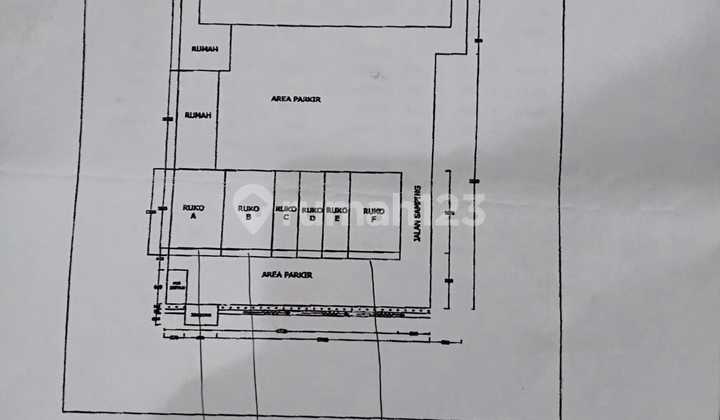 Ruko Area on Rangkasbitung Main Road 2