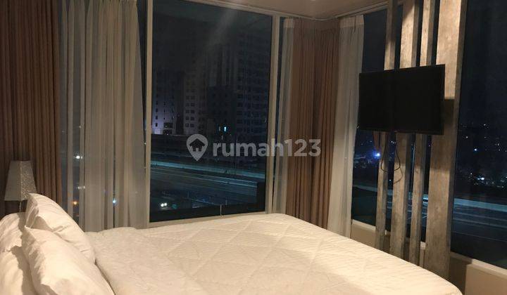 Apartement 2 BR Doble View Hook Furnished Bagus di Grand Kamala  2