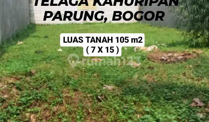 Dijual Cepat Kavling Siap Bangun Dalam Cluster Telaga Kahuripan Parung Bogor