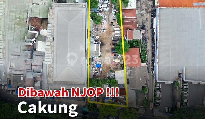 DIJUAL TANAH COMMERCIAL HARGA DIBAWAH NJOP LOKASI STRATEGIS DEKET DARI PINTU TOL, 2KM KE MALL ARION DISAMPING RS HARAPAN JAYAKARTA JAKARTA TIMUR