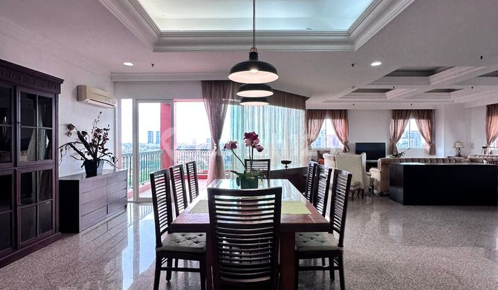 DIJUAL APART GREENVIEW APARTEMEN (Semi Furnhised) PONDOK INDAH KEBAYORAN LAMA JAKARTA SELATAN 