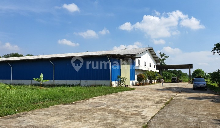 For Sale Active Factory Ready to Use in Tigaraksa Tangerang