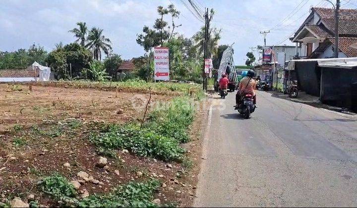 Kavling siap bangun pinggir jalan raya 1