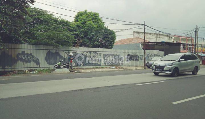 Tanah Komersiil Siap Bangun Pinggir Jalan Raya  1