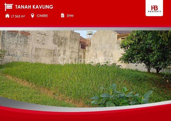 Tanah Kavling Bukit Cinere Indah Harga Dibawah Pasaran Nego 1